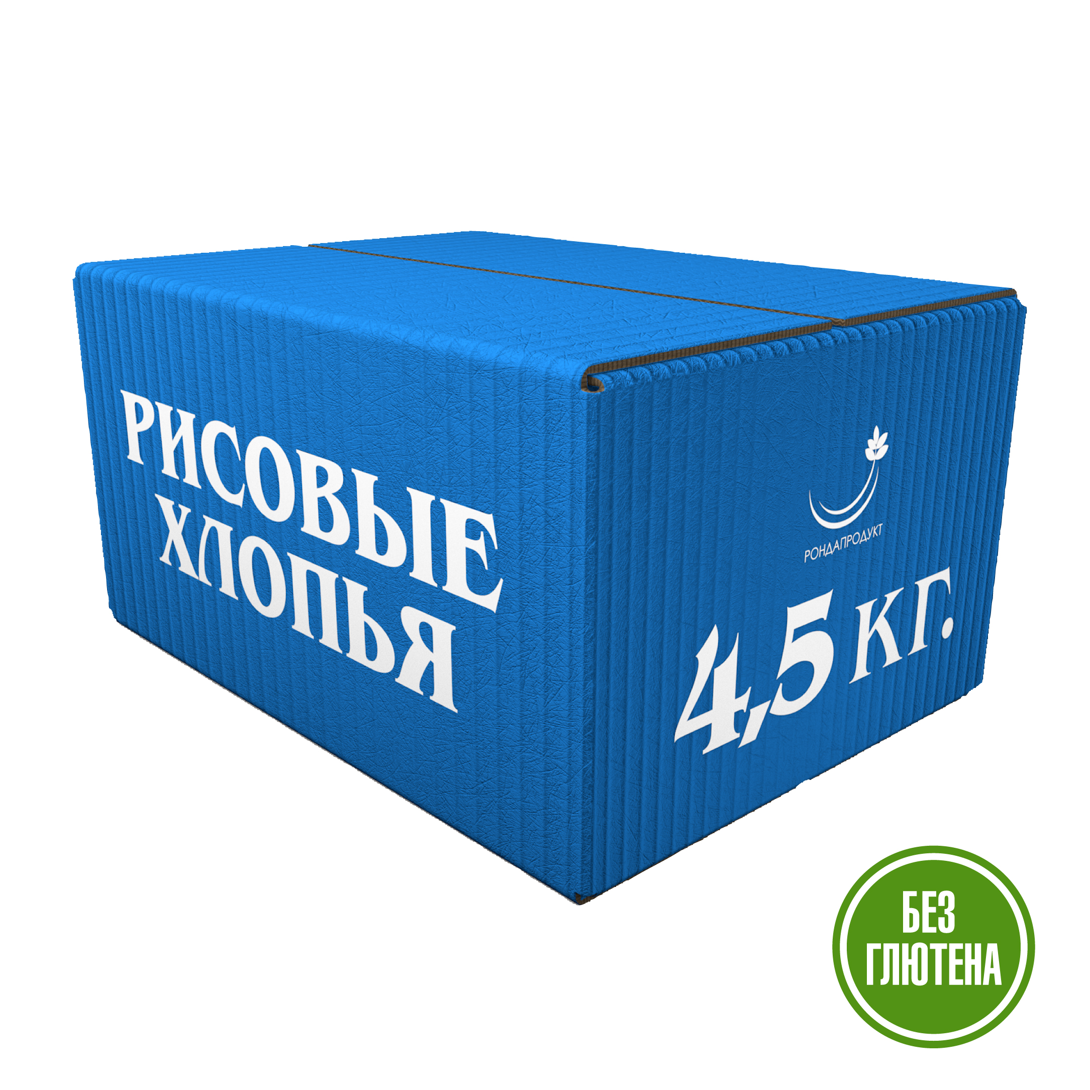 

Рисовые хлопья Рондапродукт не требующие варки, 4,5 кг, Рисовые хлопья