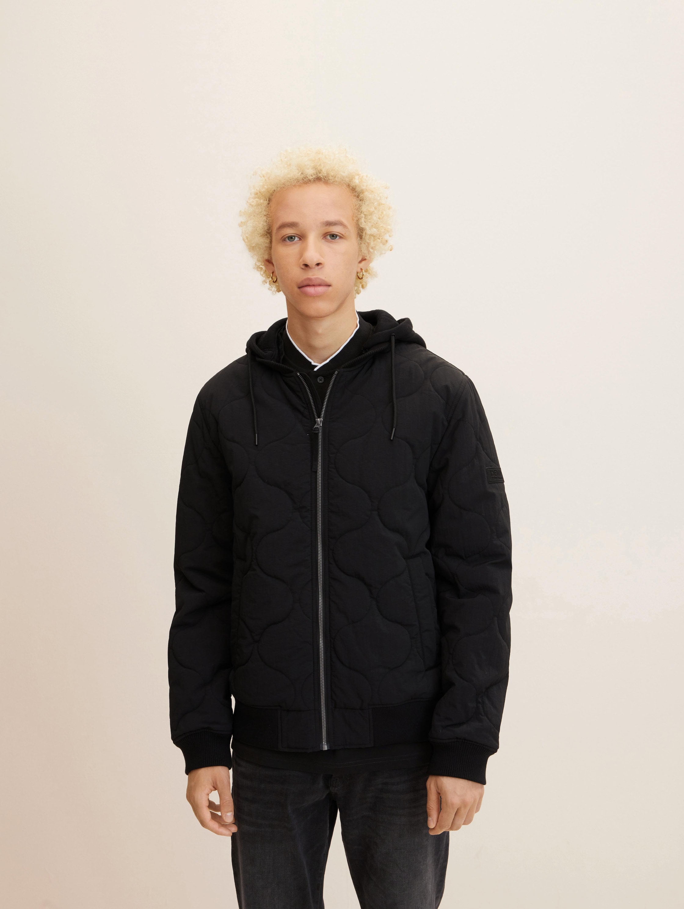 

Куртка мужская TOM TAILOR 1033644 черная S, Черный, 1033644