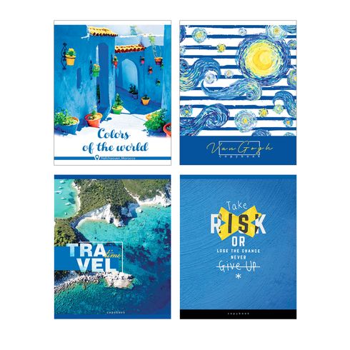 

Тетрадь BG Blue world клетка 48 листов