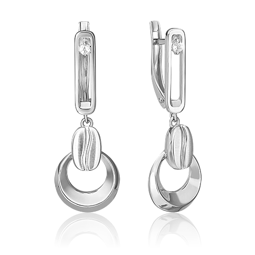 

Серьги из белого золота с топазом PLATINA jewelry 02-4921-01-201-1120, 02-4921-01-201-1120
