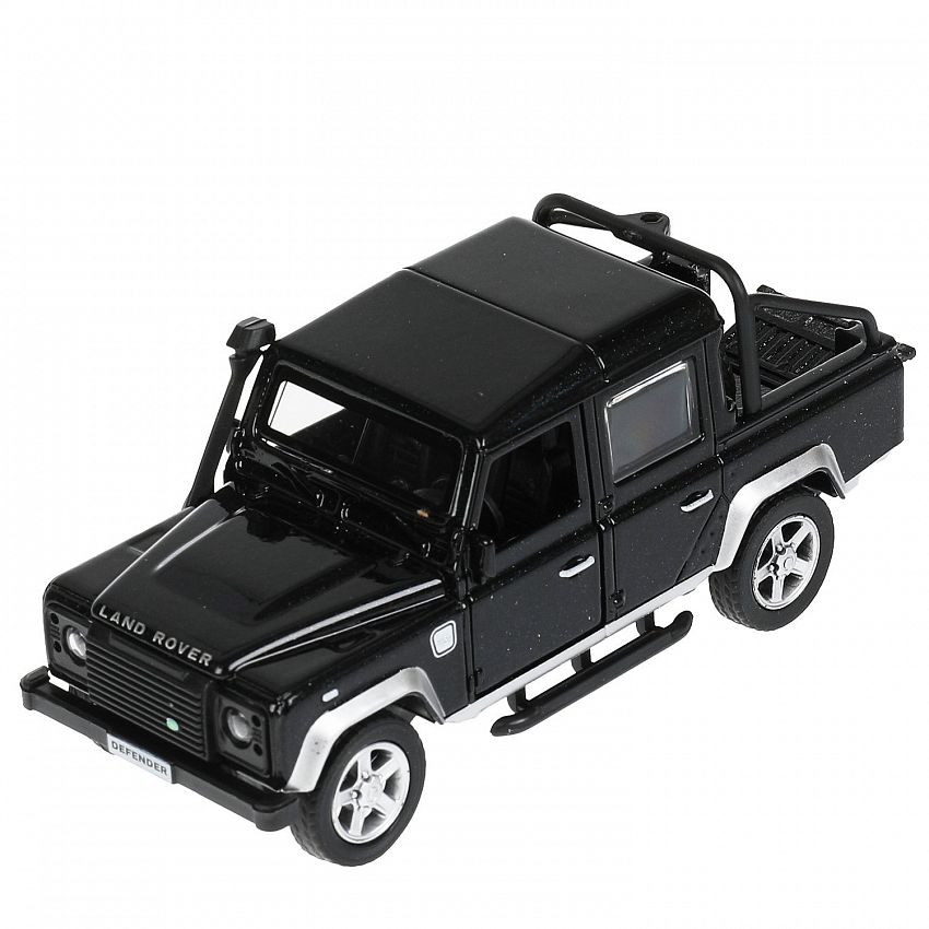 Технопарк Машина Land Rover Defender Pickup 12 см, двери, металл DЕFРIСКUР-12-ВК с 3 лет