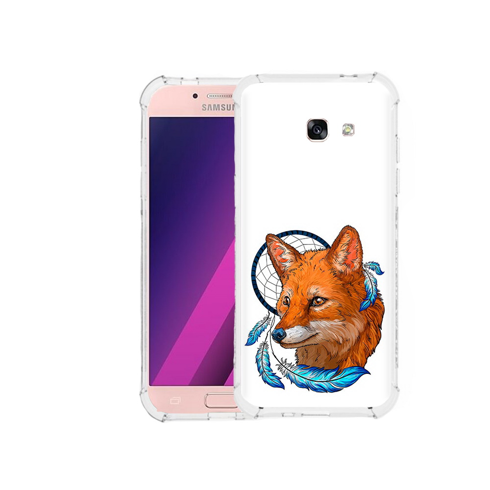 

Чехол MyPads Tocco для Samsung Galaxy A5 лиса и ловец снов (PT51293.578.438), Прозрачный, Tocco