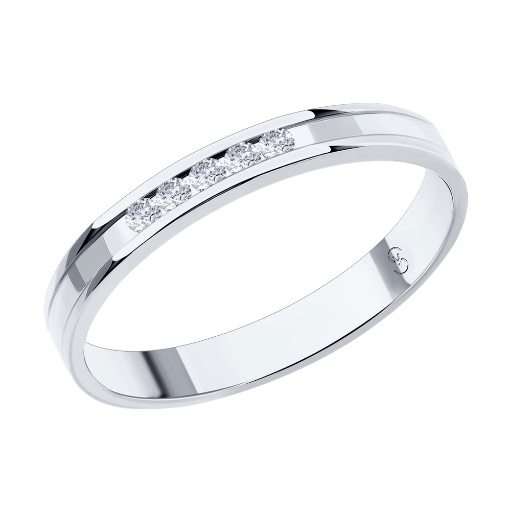 

Кольцо из золота р. 16 SOKOLOV Diamonds 1112300-01, бриллиант, 1112300-01