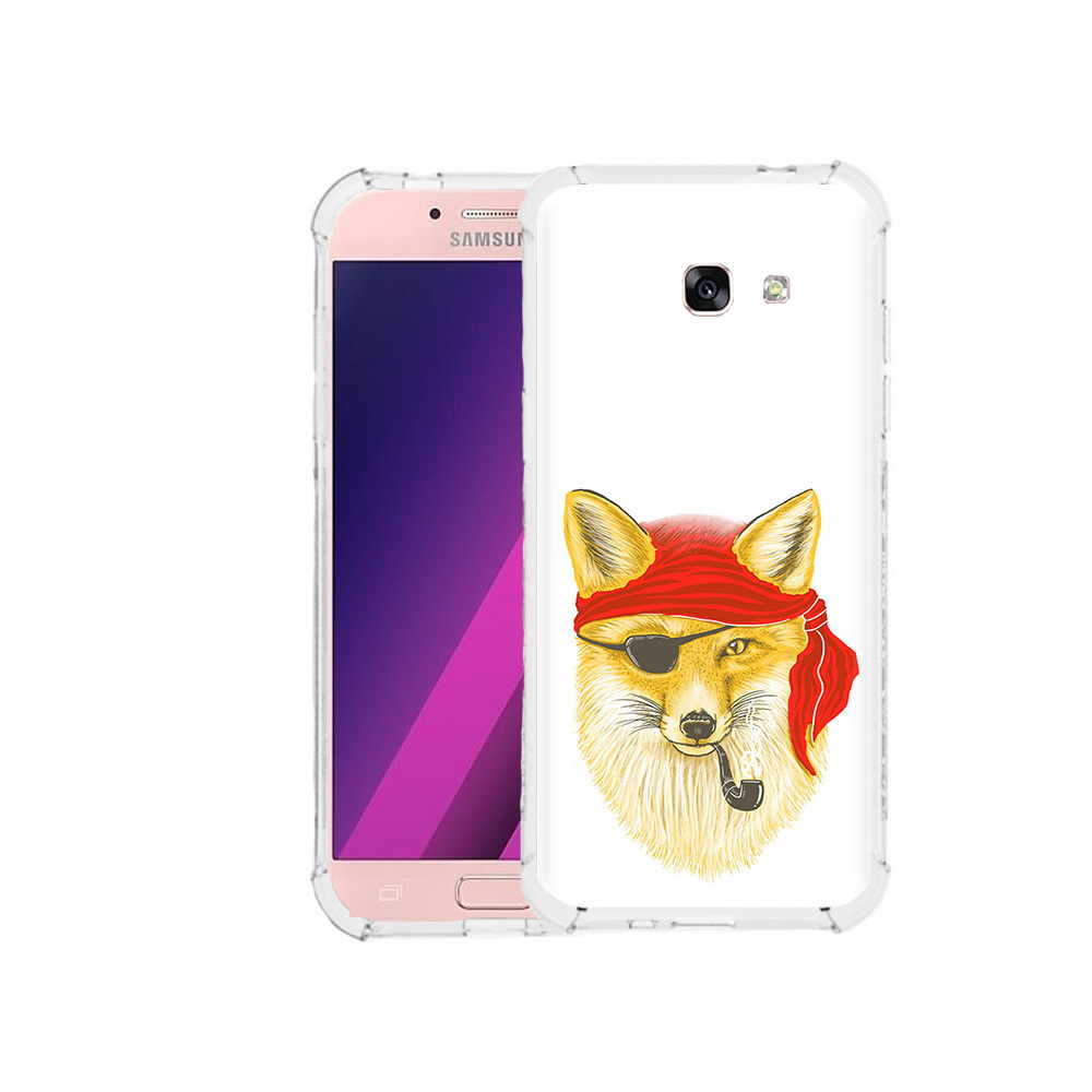 

Чехол MyPads Tocco для Samsung Galaxy A5 лиса-пират (PT51293.578.440), Прозрачный, Tocco