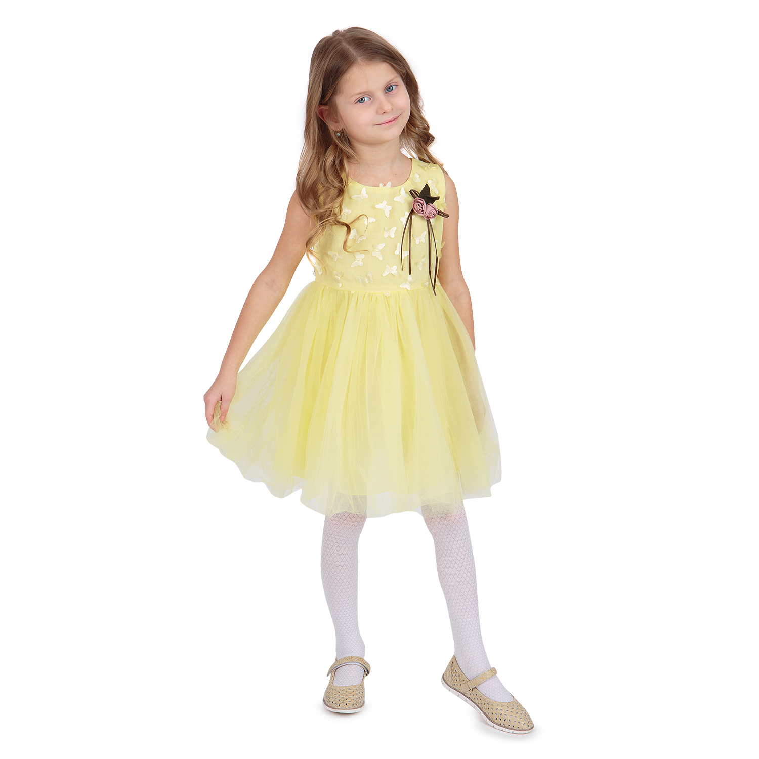 

Платье детское Малинка SS20QBDD04 р.116, SS20QBDD04
