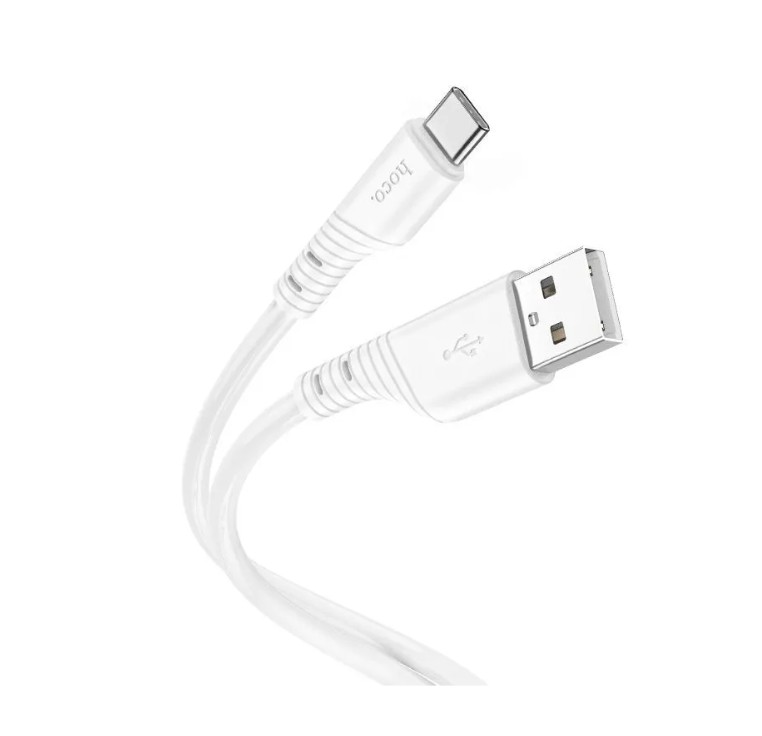 Кабель HOCO X97 USB Type-C 1m 2,4A белый (IS004927)