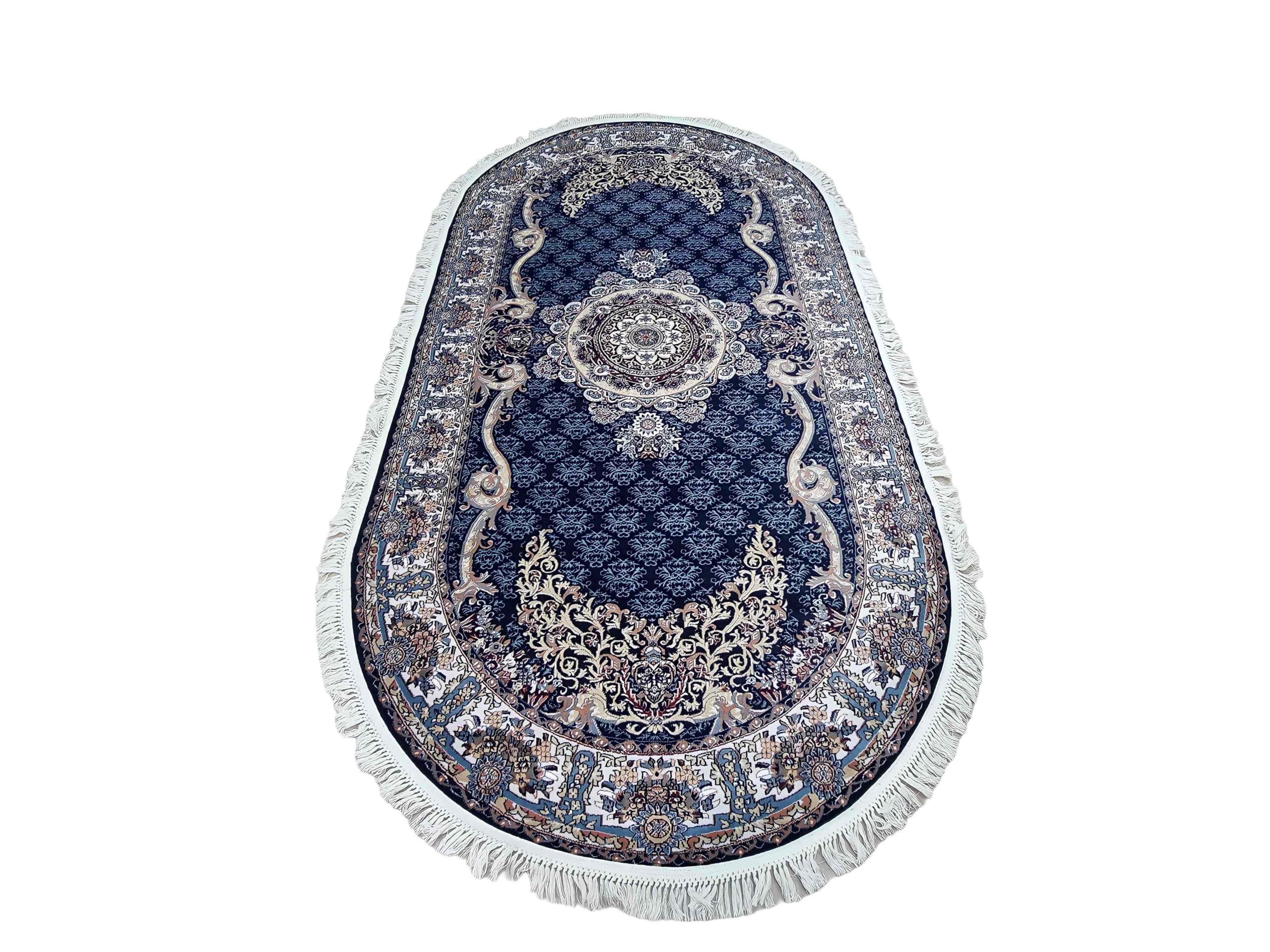 

Ковер Меринос DARK NAVY SHAHREZA D728 1.60x3.00 OVAL