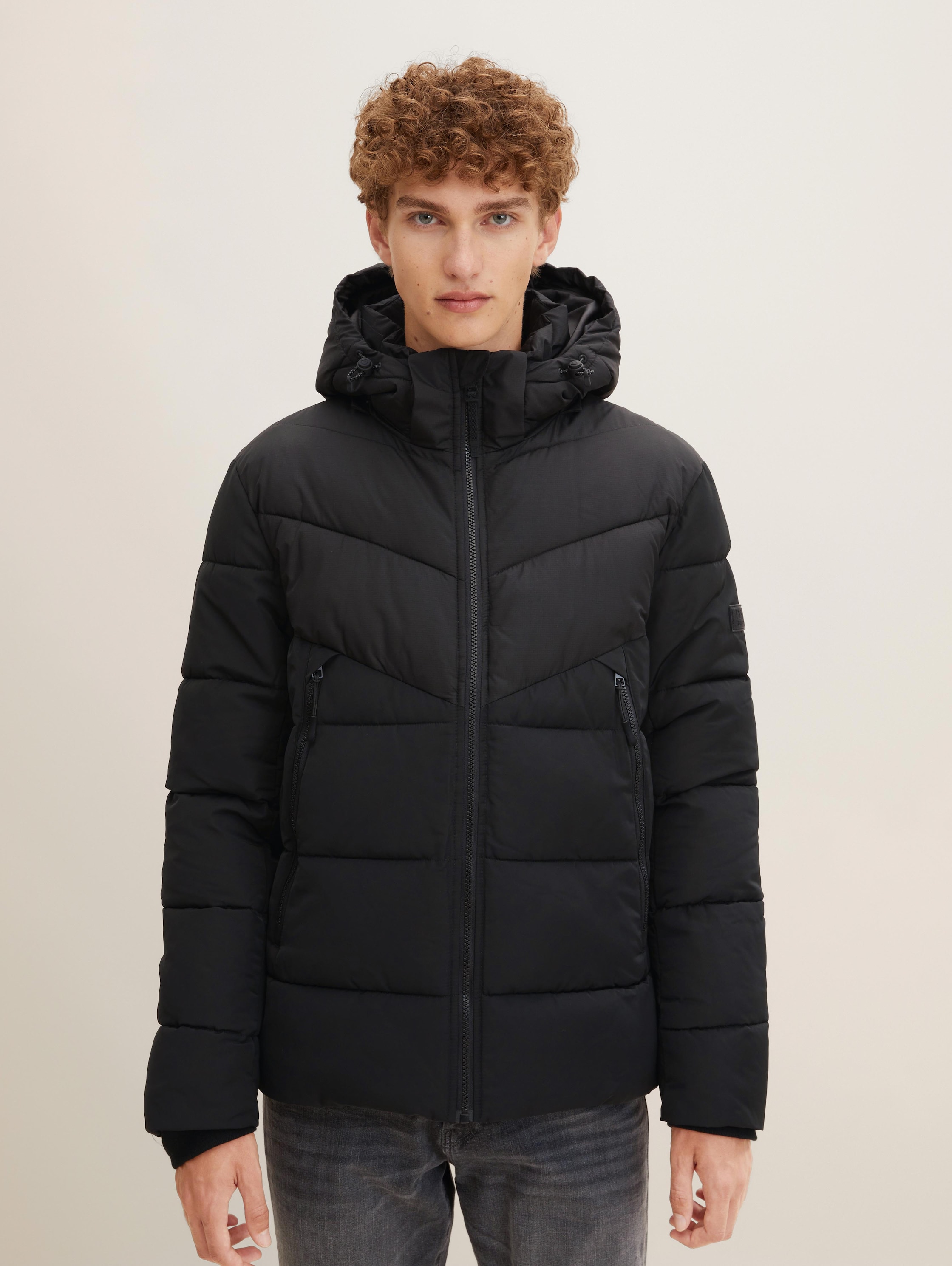

Куртка мужская TOM TAILOR 1012012 черная 2XL, Черный, 1012012