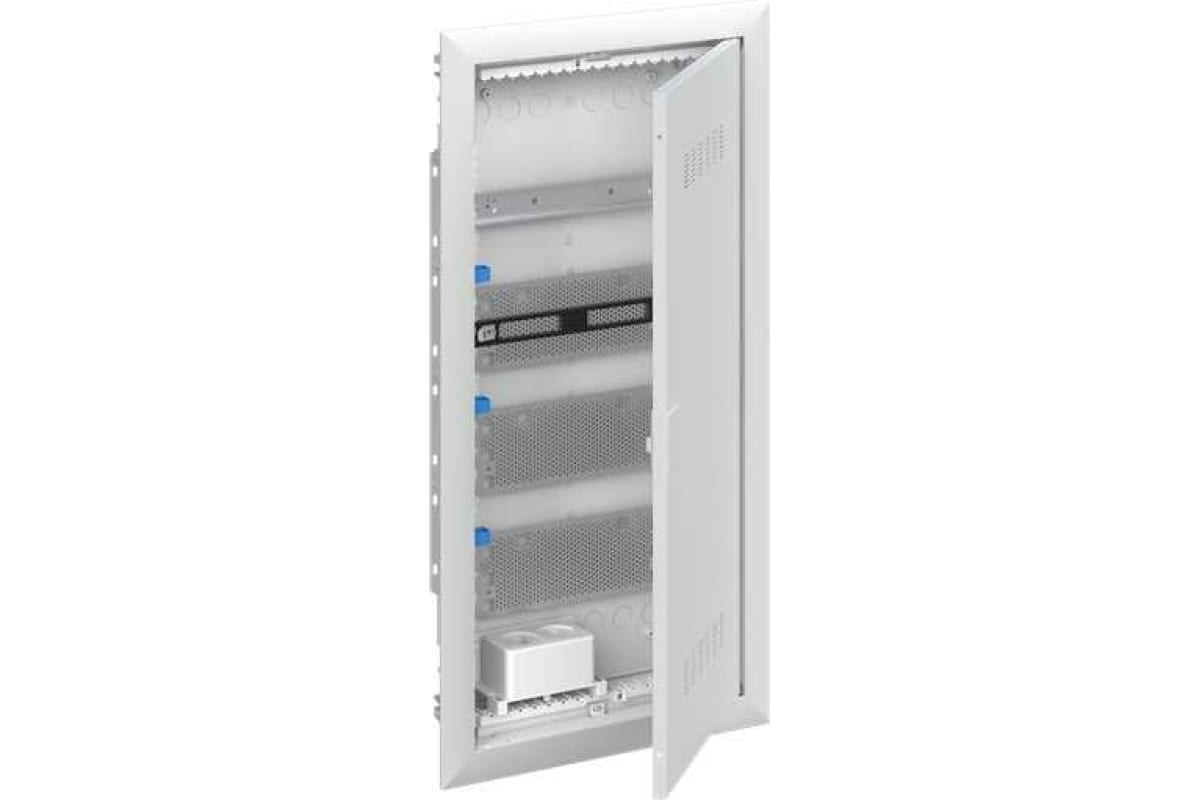 Шкаф мультимедийный с дверью с вентиляционными отверстиями и DIN-рейкой ABB UK640MV
