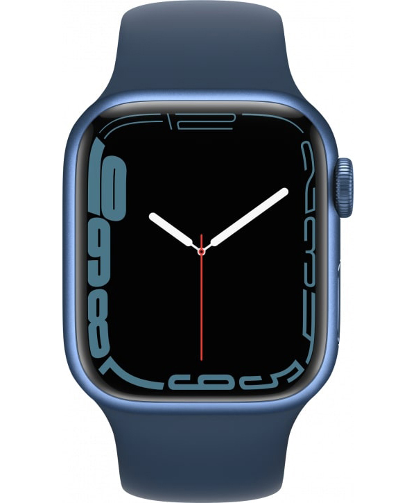 фото Смарт-часы apple watch series 7 41 мм blue (mkn13ll/a) (америка us)