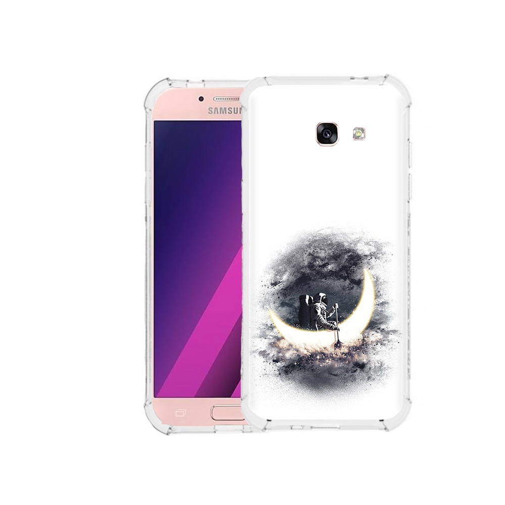 

Чехол MyPads Tocco для Samsung Galaxy A5 лунный путешественник (PT51293.578.448), Прозрачный, Tocco