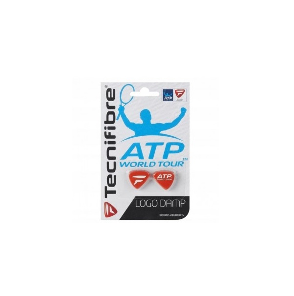 фото Виброгаситель для теннисной ракетки tecnifibre logo damp x2 red