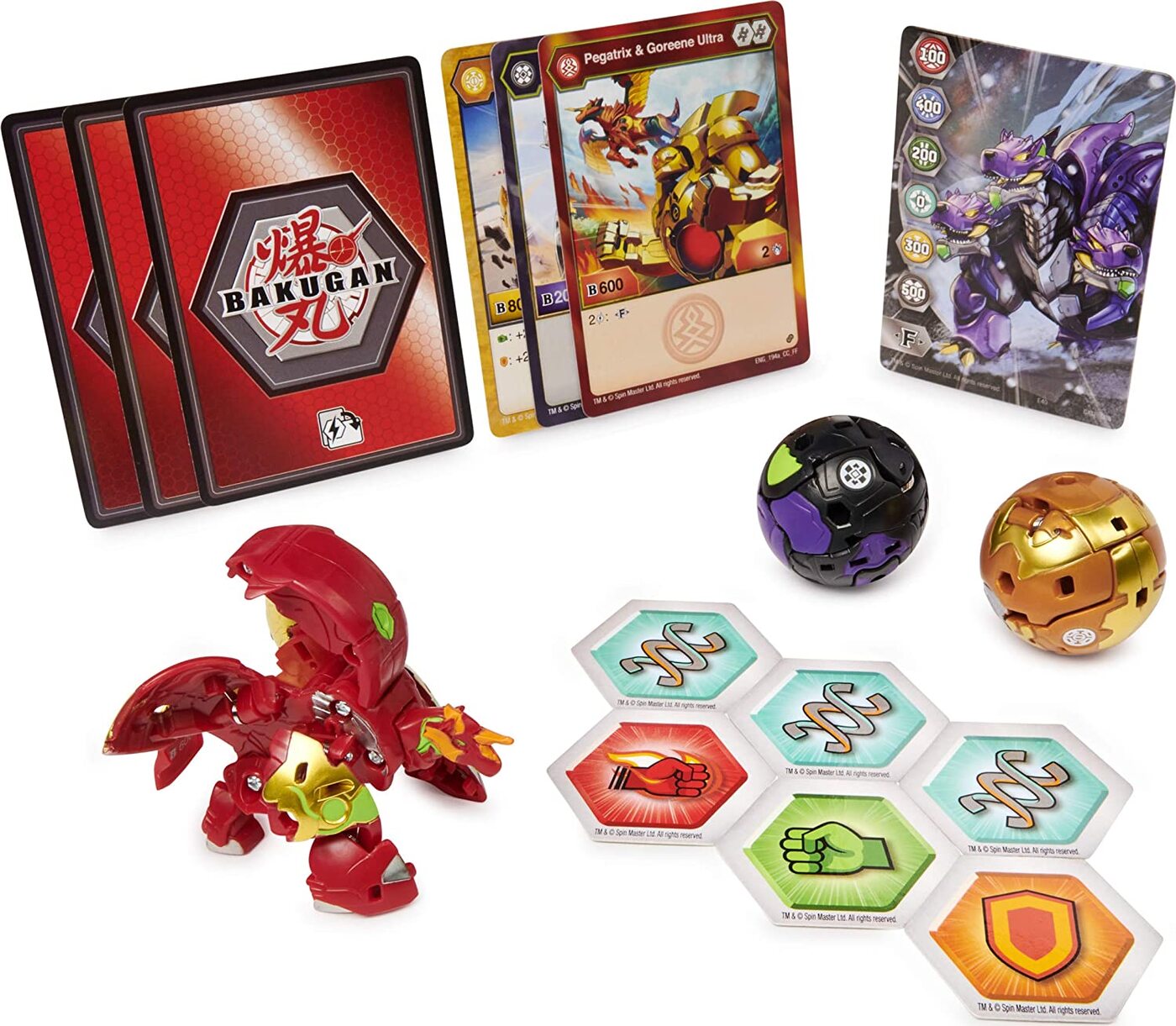 

Игровой набор Bakugan стартовый, Слияние фракций Пегатрикс х Горин, Сезон 2