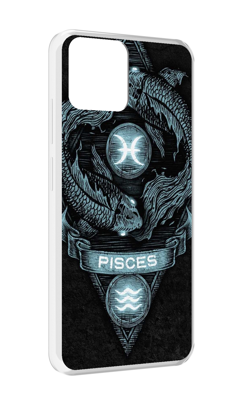 

Чехол MyPads знак зодиака рыбы 4 для Blackview A95, Прозрачный, Tocco