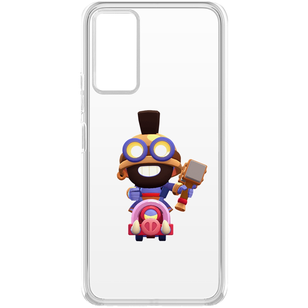 

Чехол-накладка Brawl Stars-Карл Всадник на кабане для Tecno Pova 2