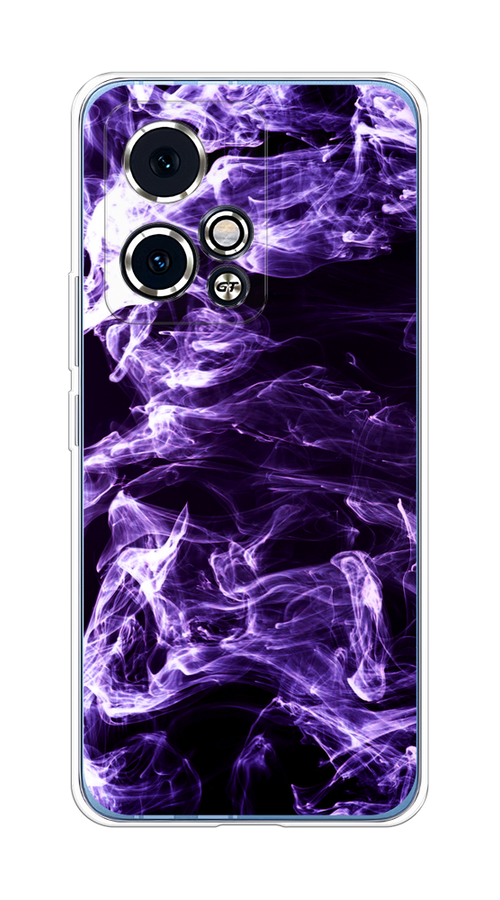 

Чехол на Honor 90 GT "Фиолетовый дым", Фиолетовый;белый;черный, 6123450-1