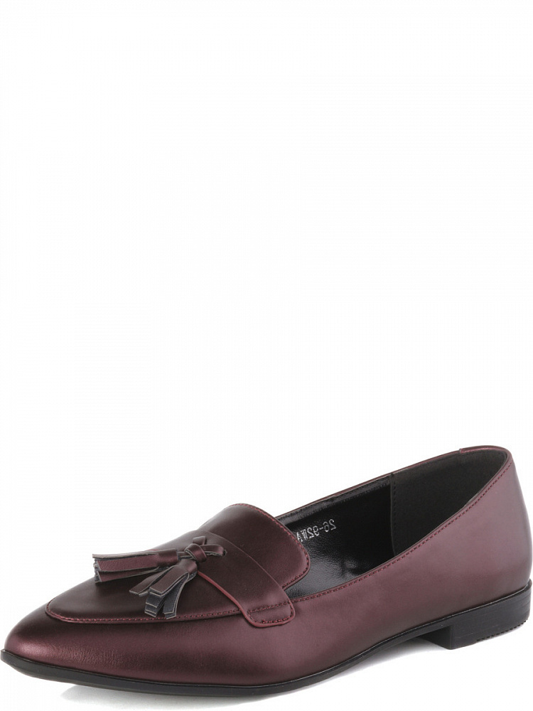 

Лоферы женские INSTREET 26-92WA-015SS бордовые 38 RU, 26-92WA-015SS