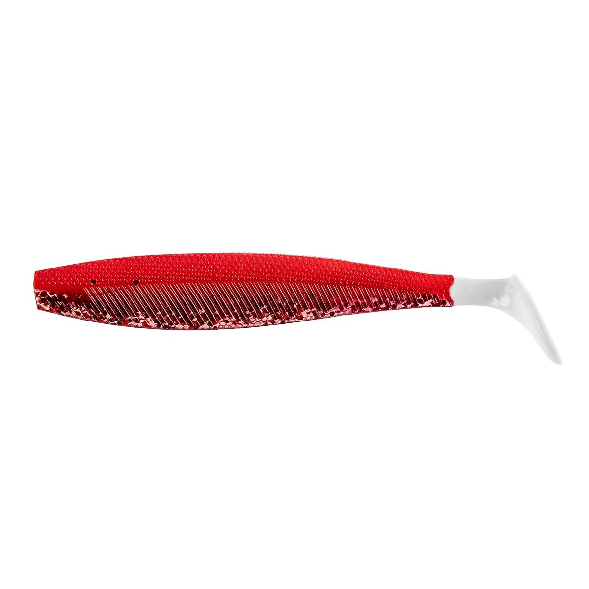

Виброхвост несъедоб. Trofey 5.5"/14см Red Sparkles WT 50шт. (HS-25/1-034-N) Helios