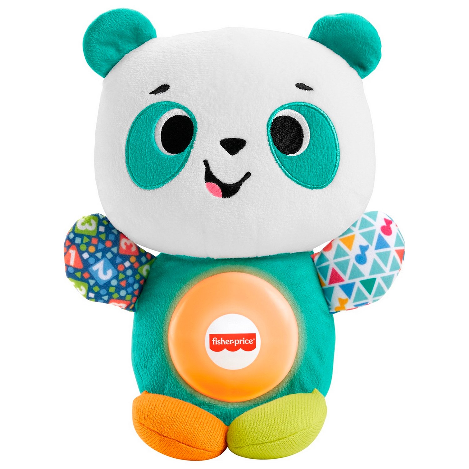 Купить Мягкая игрушка Fisher-Price Linkimals, Плюшевый панда, интерактивный,