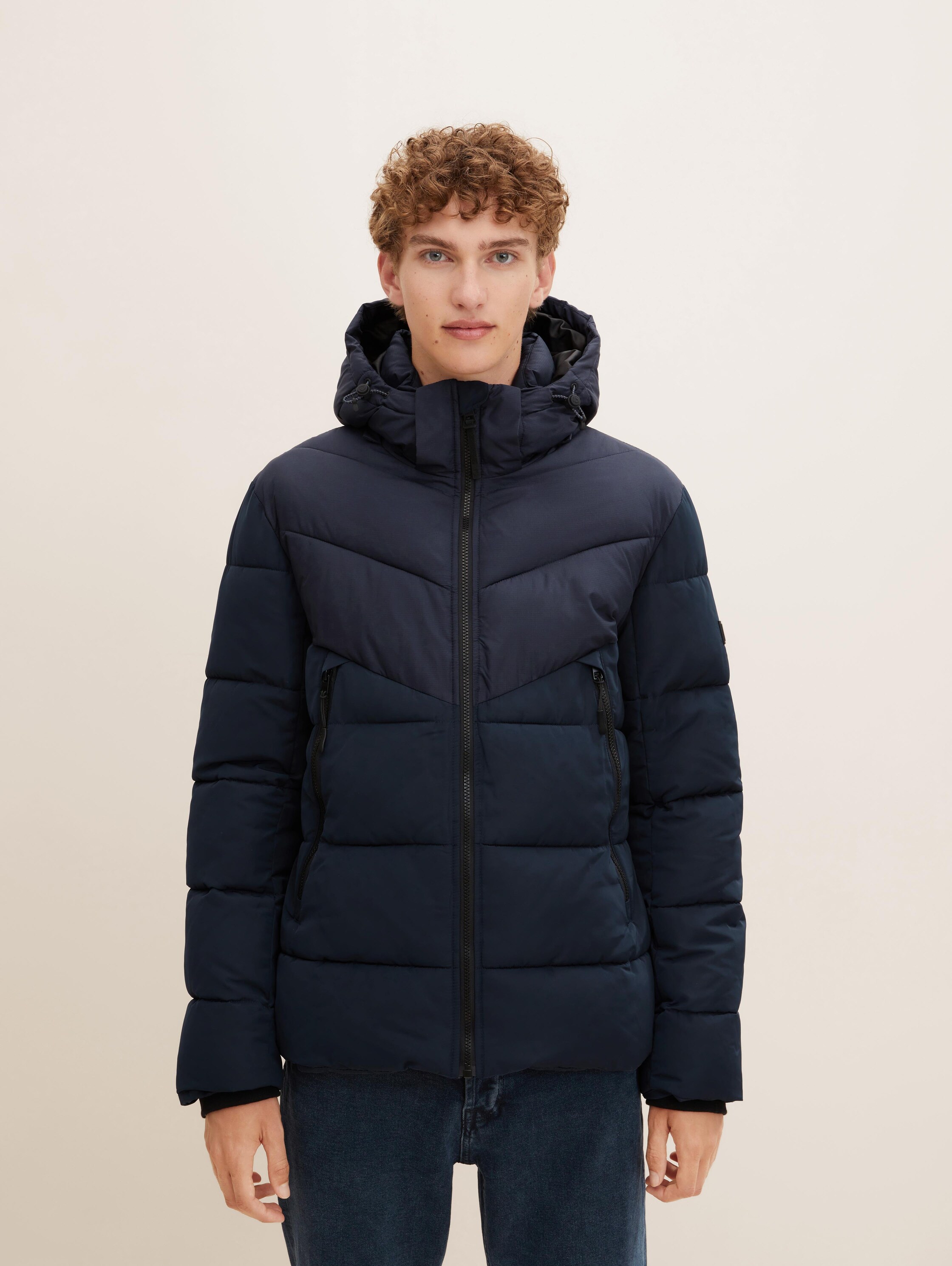 

Куртка мужская TOM TAILOR 1012012 синяя 2XL, Синий, 1012012