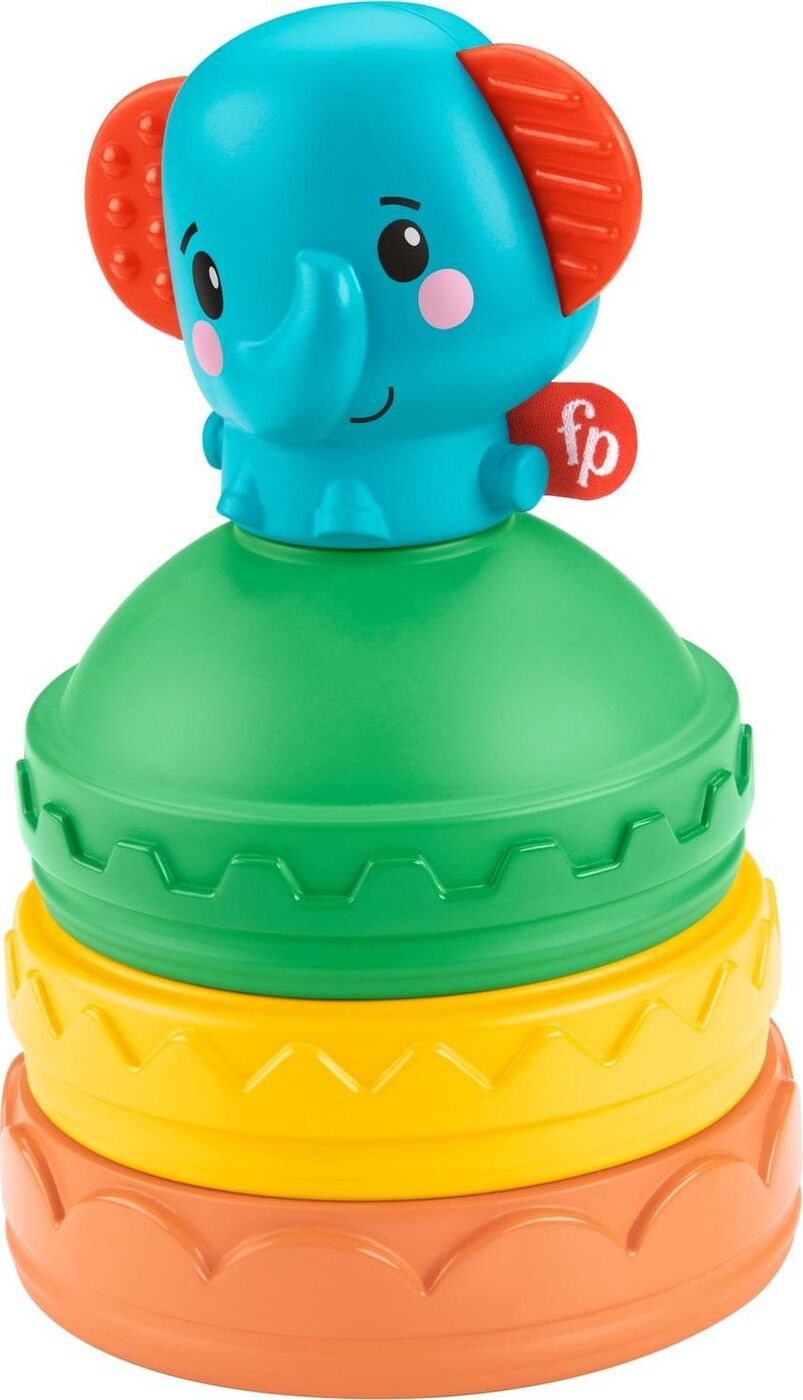 Развивающая игрушка для малышей Fisher-Price Пирамидка Слоник GWL66 1180₽