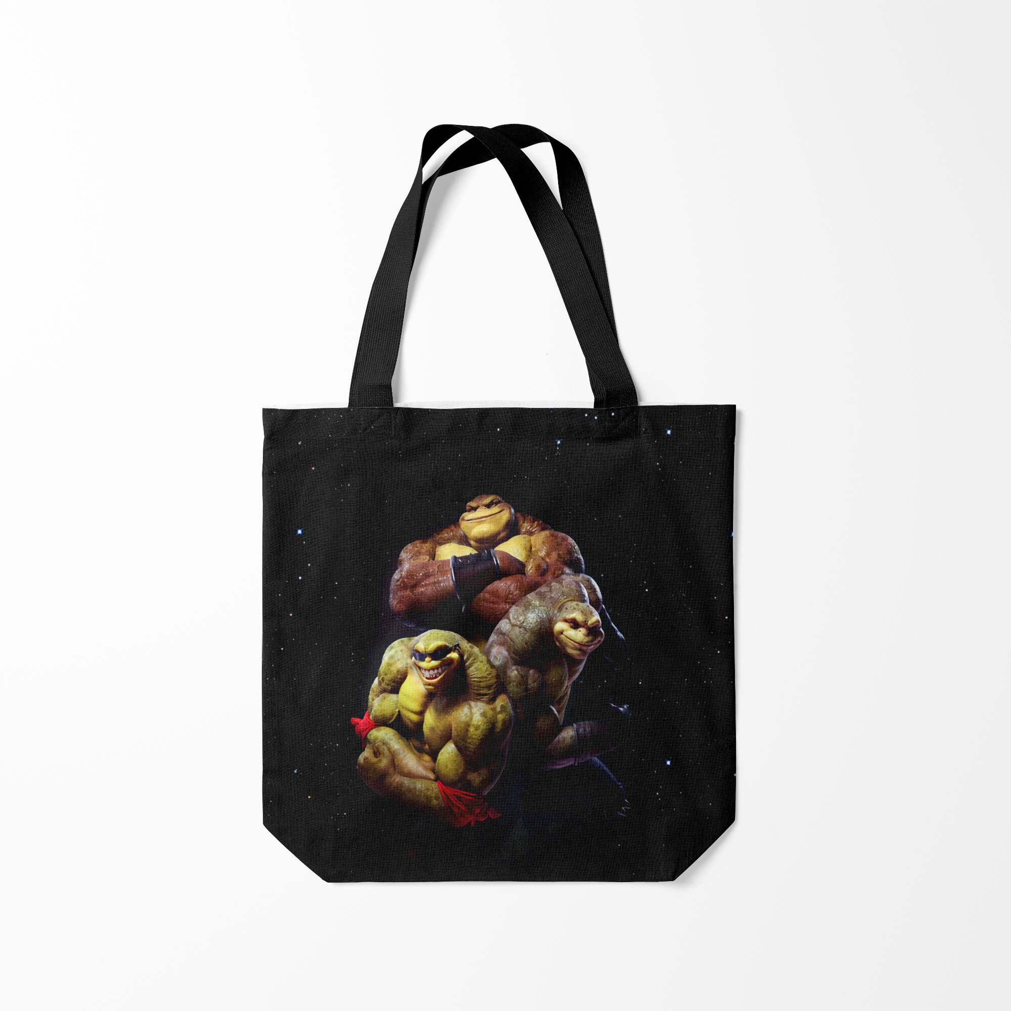 

Сумка шoппер унисекс Burnettie Battletoads, черный, Battletoads