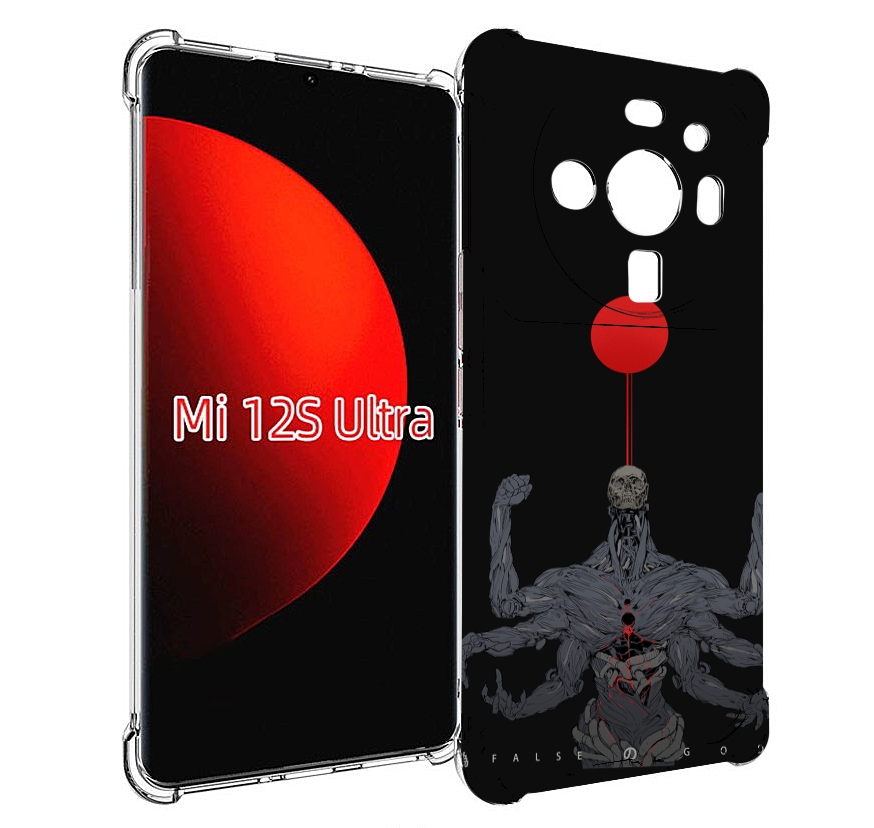 

Чехол MyPads скелет-с-6-руками для Xiaomi 12S Ultra, Прозрачный, Tocco
