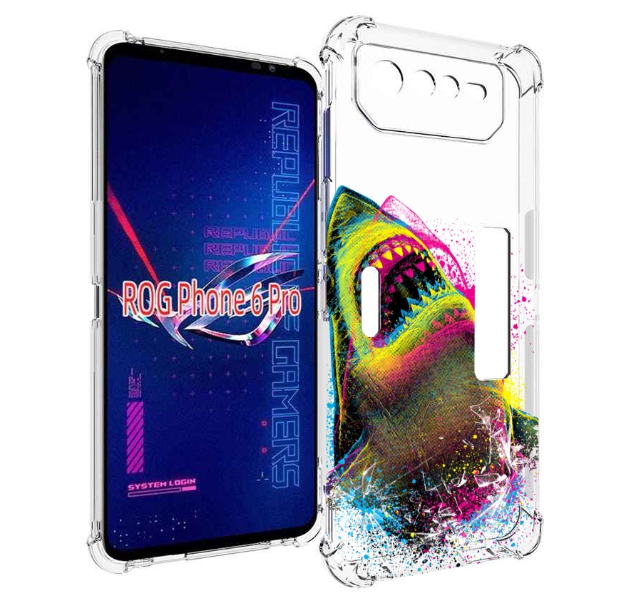 

Чехол MyPads челюсти-2 для Asus ROG Phone 6 Pro, Прозрачный, Tocco