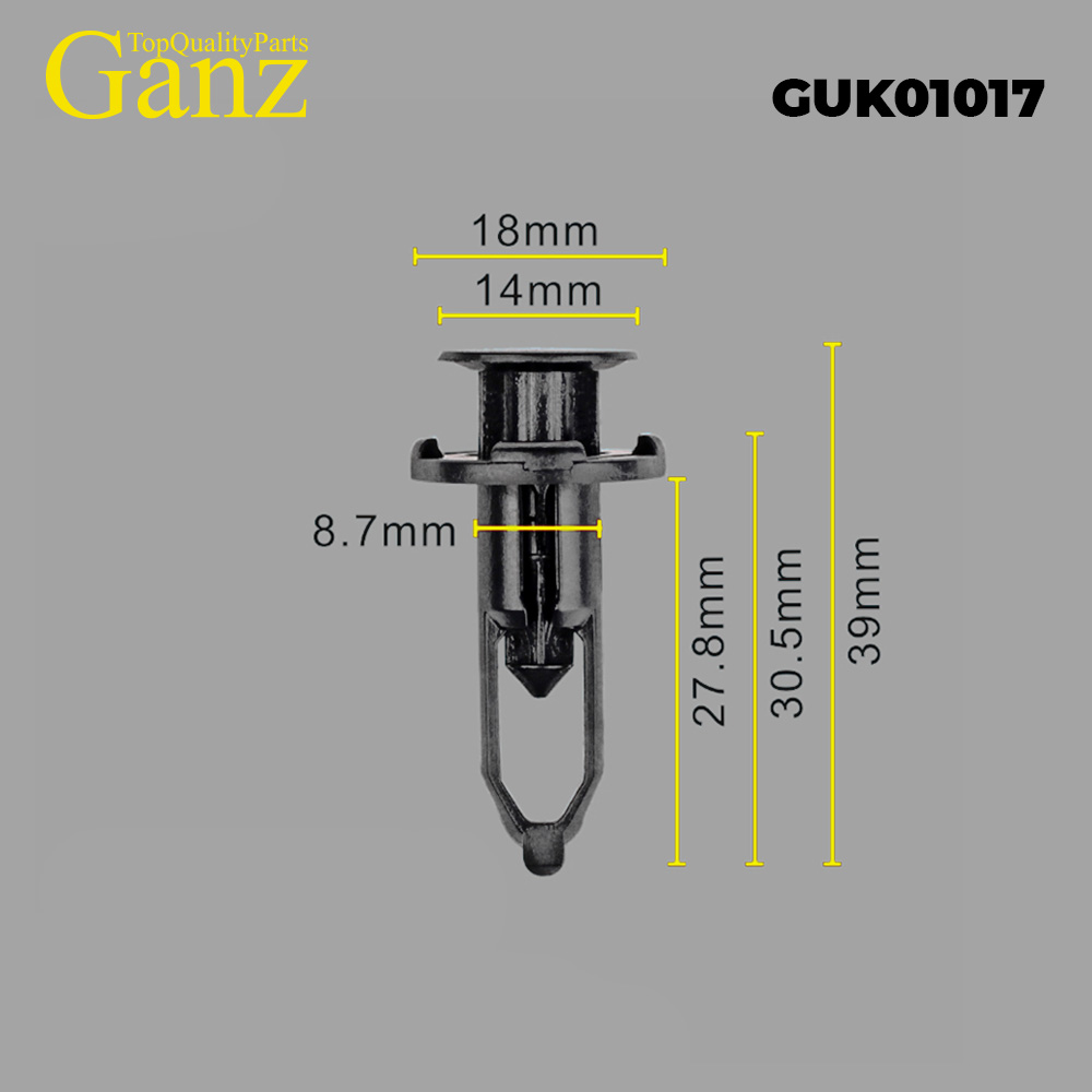 Клипса Универсальная Ganz Guk01017 GANZ арт. GUK01017