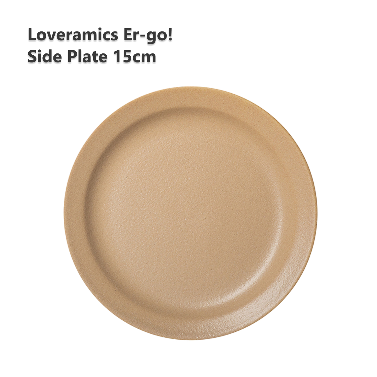 Тарелка керамическая Loveramics Er-go! 15cm Side Plate (Matte Sand) D068-105BMS