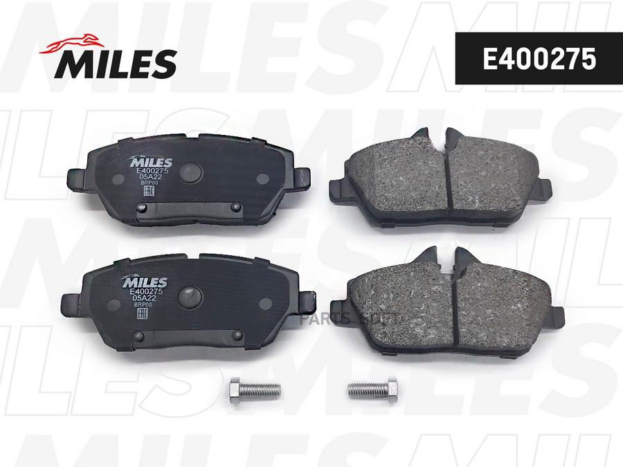

Колодки Тормозные Bmw E81/E87/Mini Cooper 04- Передние Lowmetallic Miles E400275