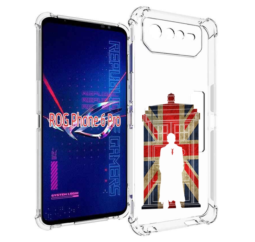 

Чехол MyPads шерлок холмс для Asus ROG Phone 6 Pro, Прозрачный, Tocco