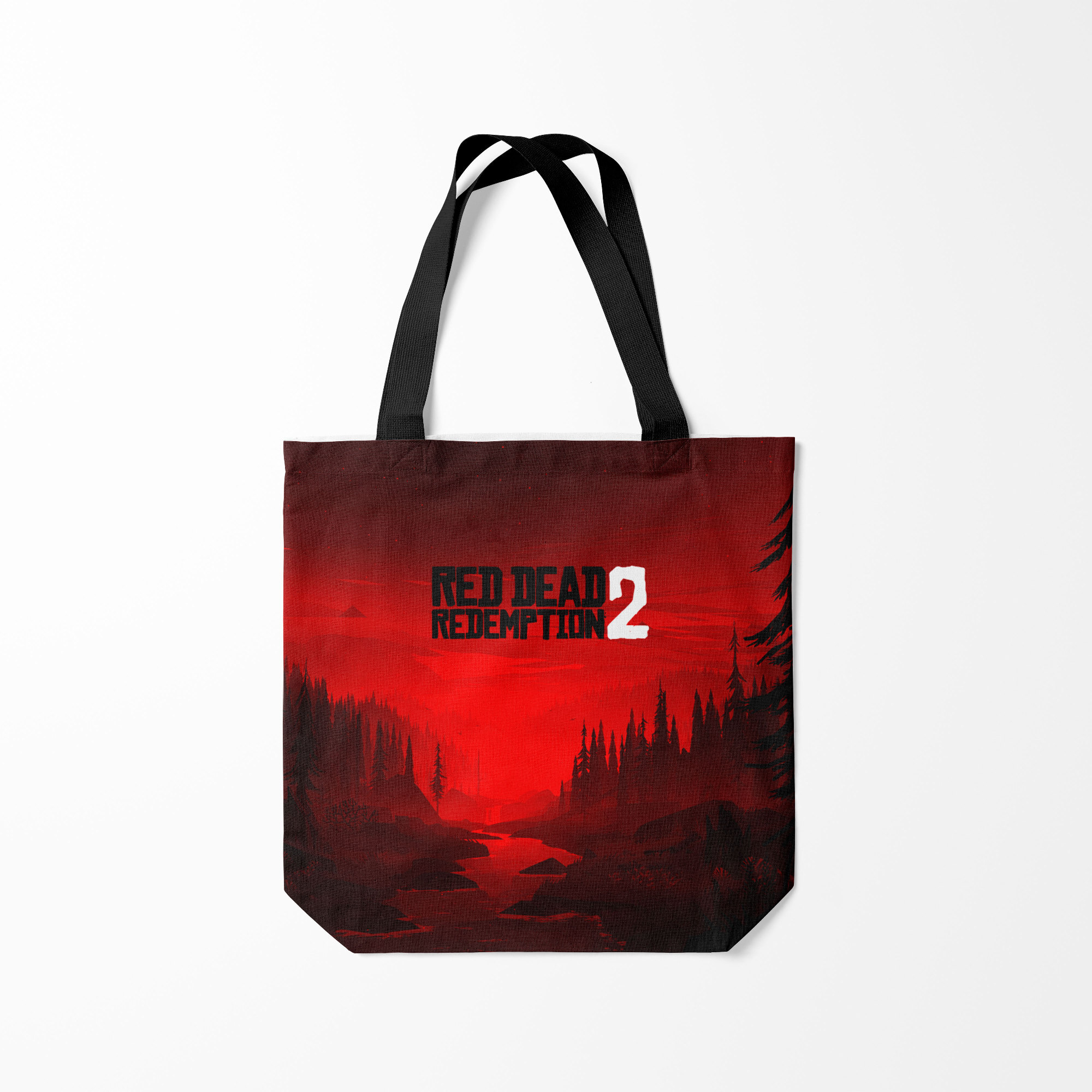 

Сумка шoппер унисекс Burnettie Red Dead Redemption 2, красный, Red Dead Redemption 2