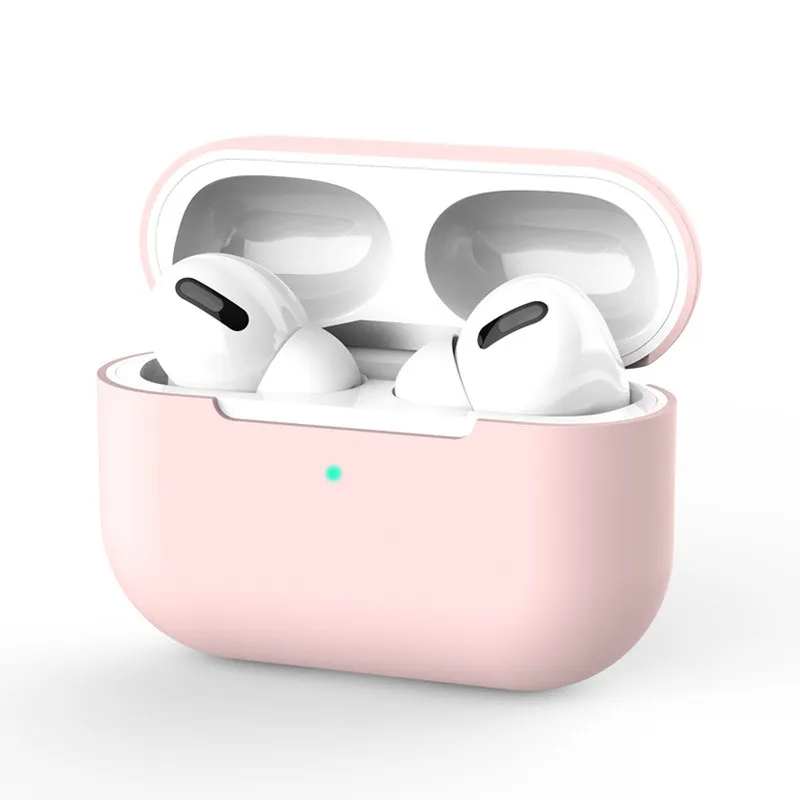 фото Чехол для airpods pro нежно-розовый nobrand