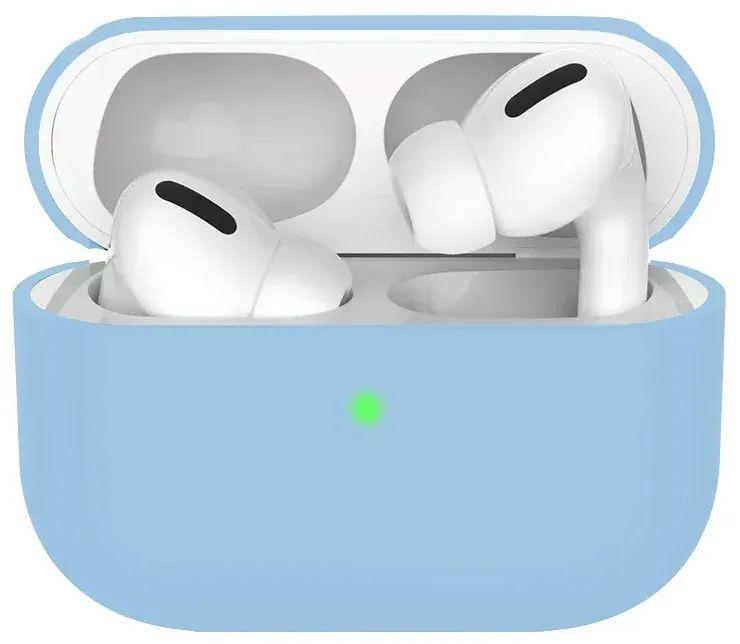 

Чехол для AirPods PRO Голубой