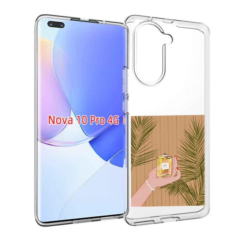 Чехол MyPads запах-шанель-номер-5 для Huawei Nova 10 Pro противоударный