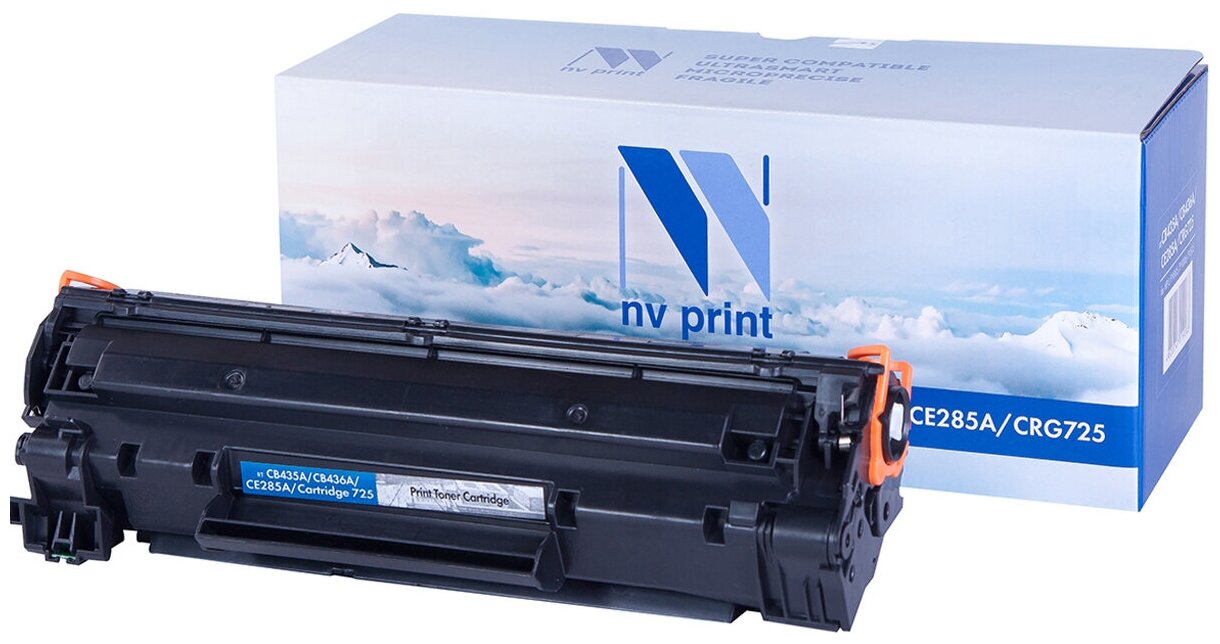 NV Print Картридж совместимый NV-CB435A/CB436A/CE285A/CE278A/NV-725 универсальные для HP