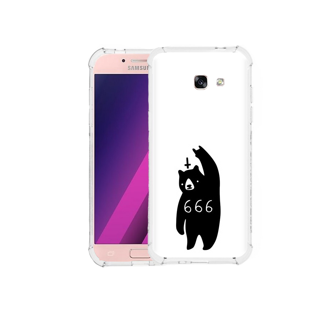 

Чехол MyPads Tocco для Samsung Galaxy A5 медведь 666 (PT51293.578.462), Прозрачный, Tocco