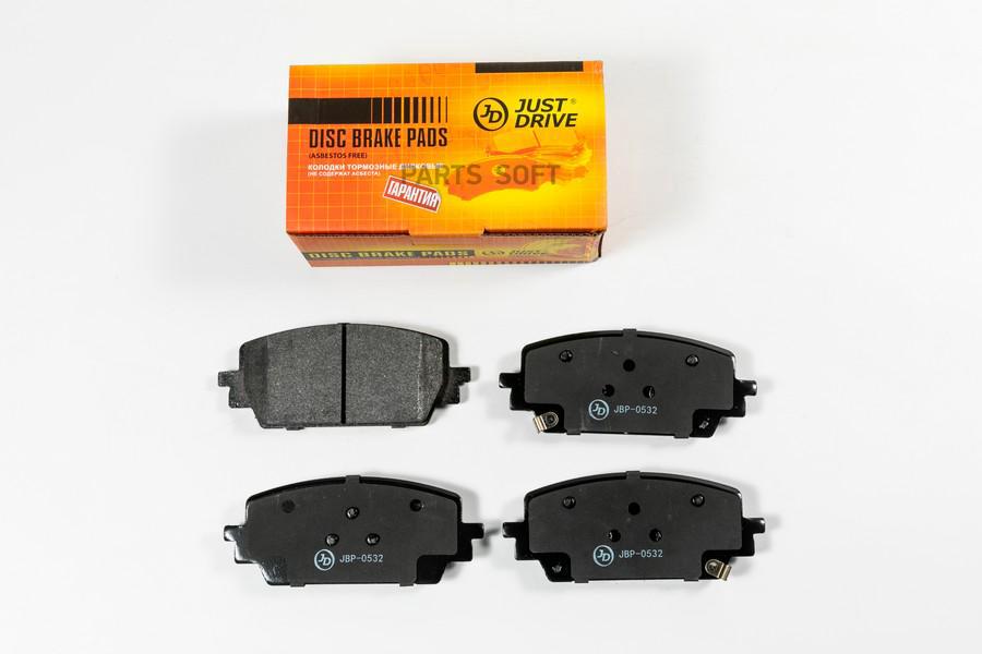 

Тормозные колодки JUST DRIVE передние дисковые JBP0532