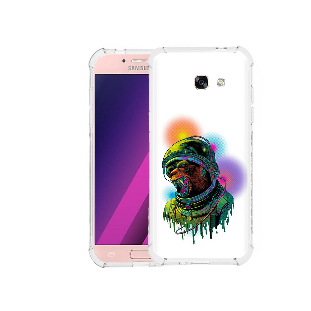 

Чехол MyPads Tocco для Samsung Galaxy A5 медведь космонавт (PT51293.578.466), Прозрачный, Tocco