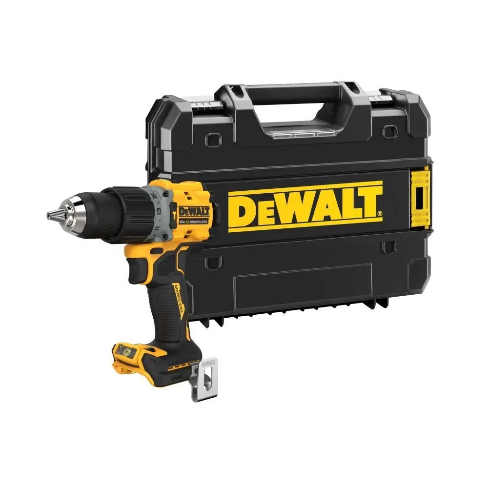 Дрель-шуруповерт DeWalt DCD805NT, От аккумулятора, 18 В, 90 Нм