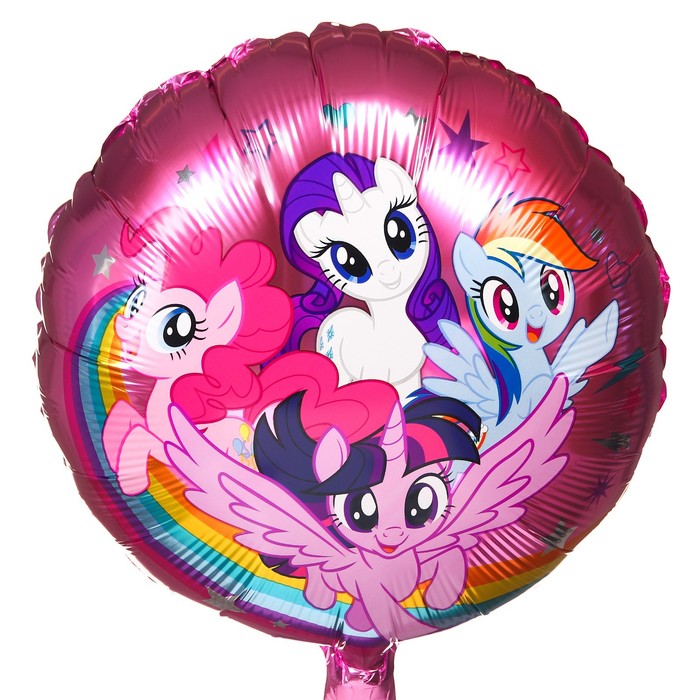 

Шар фольгированный Команда, My Little Pony, Розовый, My Little Pony