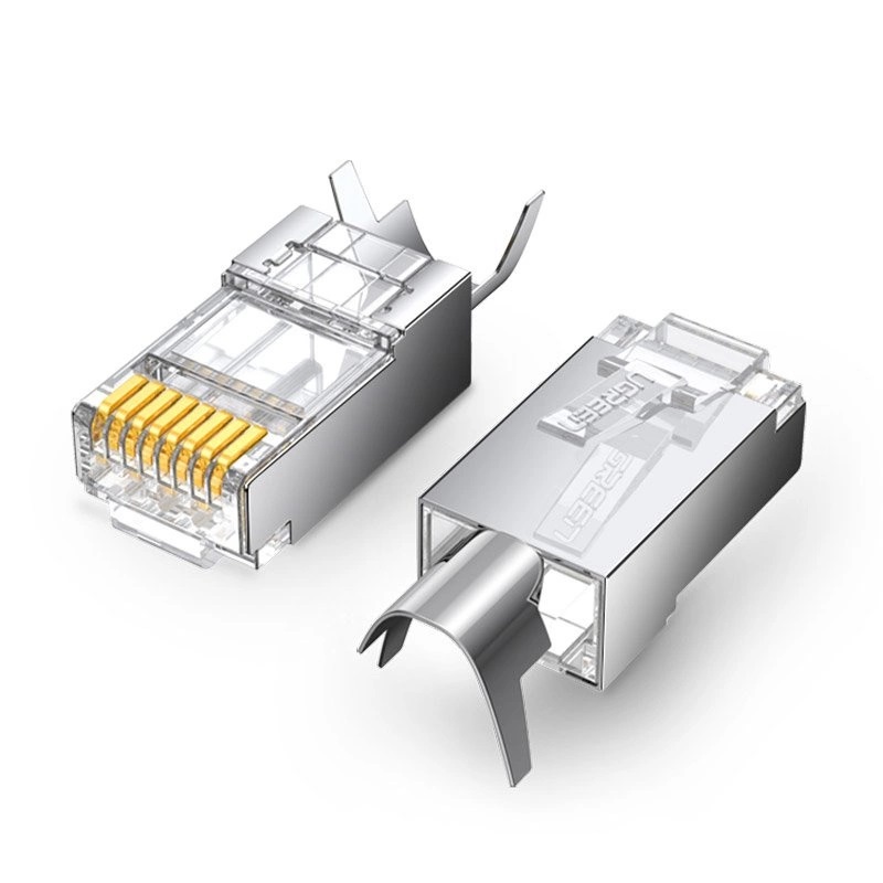 Коннектор uGreen RJ45 (70316_) NW123 прозрачный