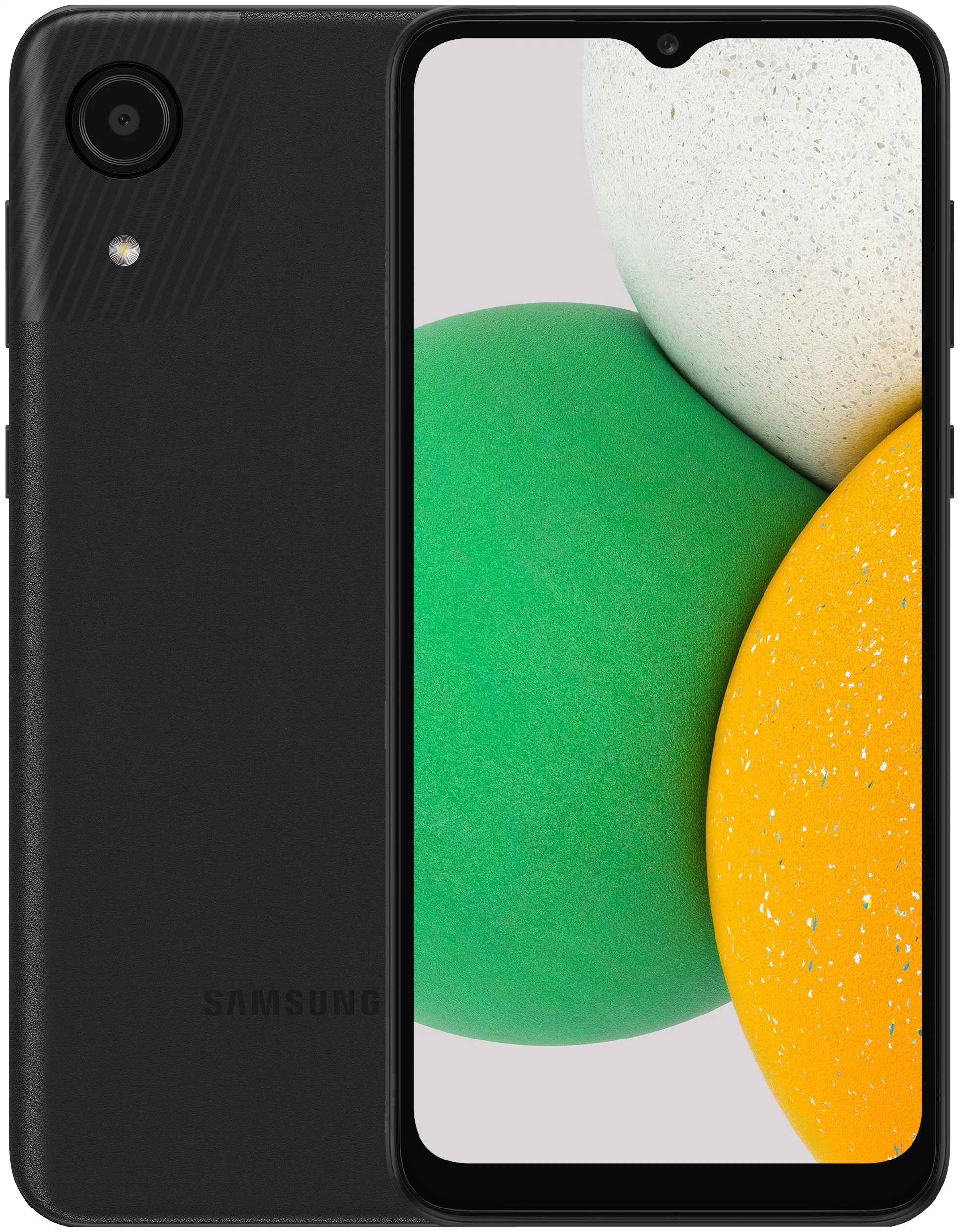 

Смартфон Samsung Galaxy A03 Core 32Gb черный (Global)