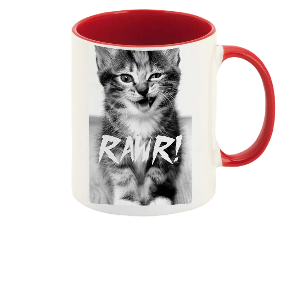 

Кружка CoolPodarok Rawr Котенок