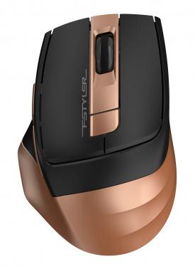 Беспроводная игровая мышь A4Tech Fstyler FG35 Bronze/Black