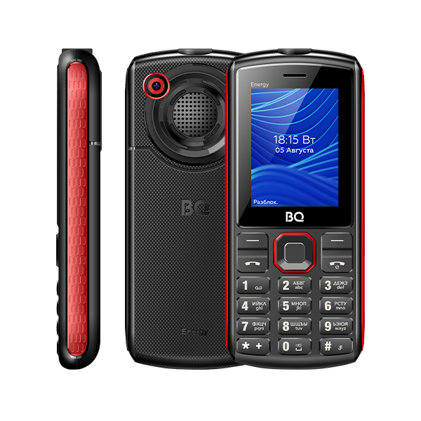 

Сотовый телефон BQ 2452 Energy Black Red, 2452 Energy