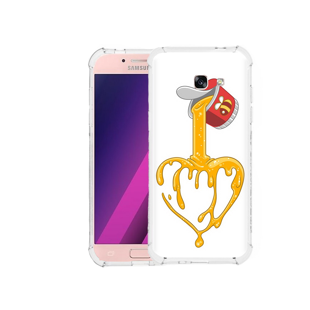 

Чехол MyPads Tocco для Samsung Galaxy A5 медовое сердце (PT51293.578.471), Прозрачный, Tocco