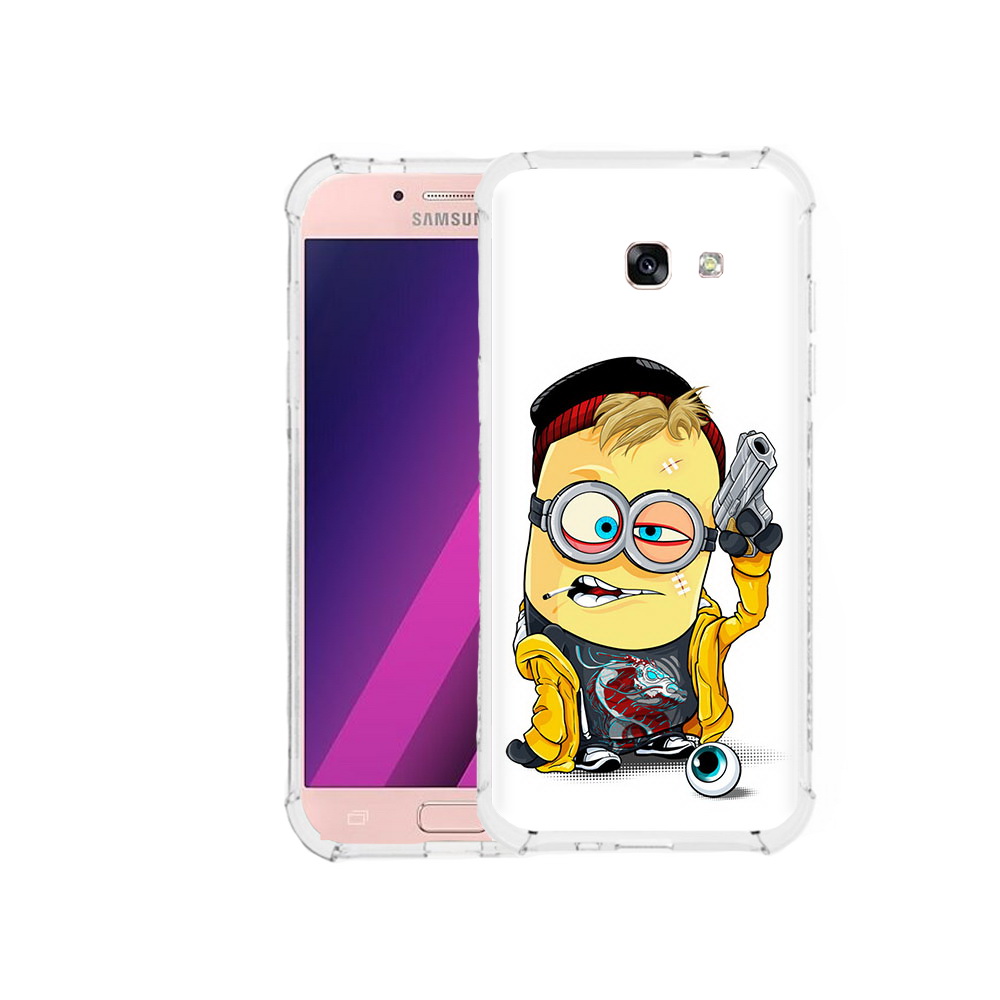 

Чехол MyPads Tocco для Samsung Galaxy A5 миньон бандит (PT51293.578.475), Прозрачный, Tocco