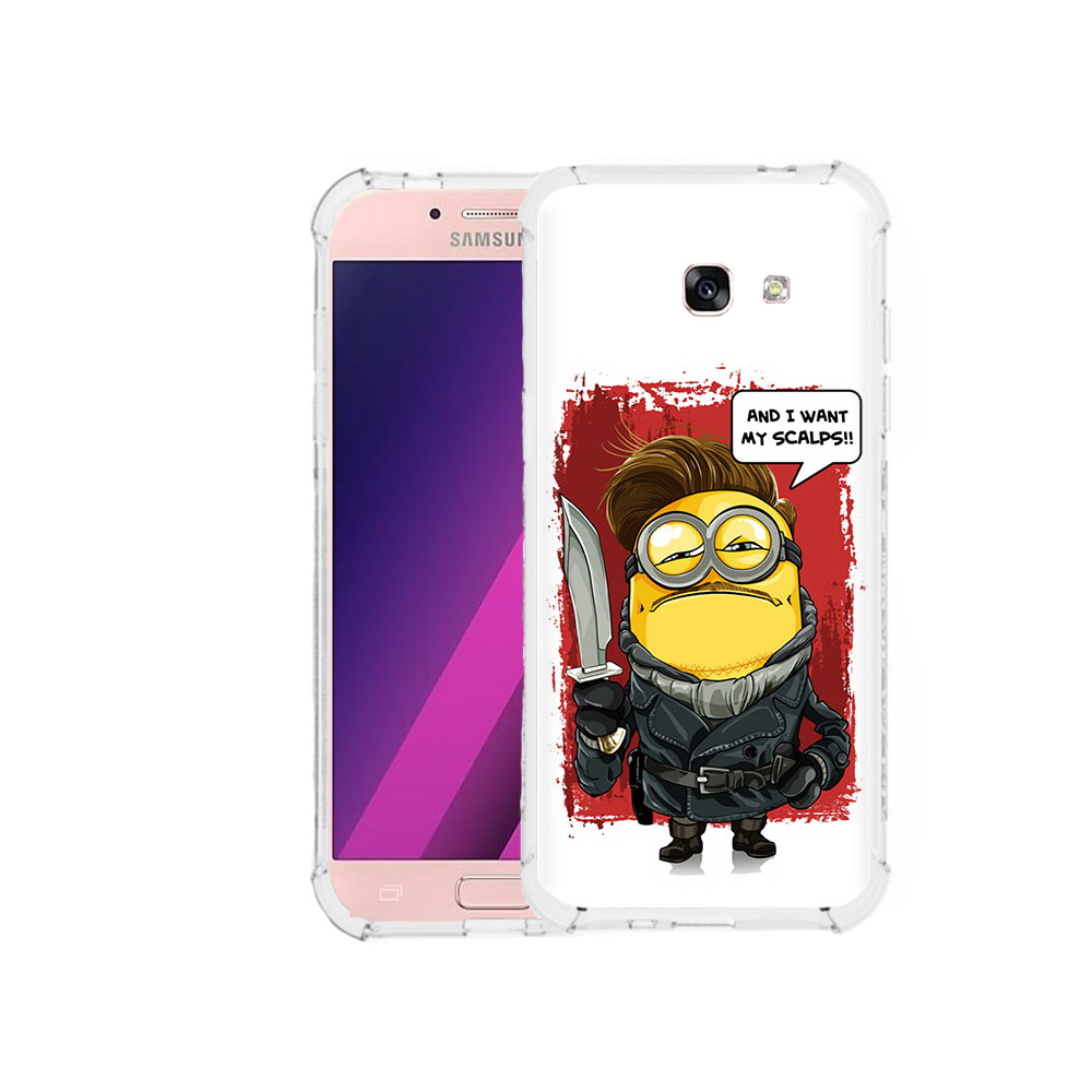 

Чехол MyPads Tocco для Samsung Galaxy A5 миньон убийца (PT51293.578.477), Прозрачный, Tocco